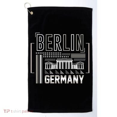 Berlin Germany Golf Towel
