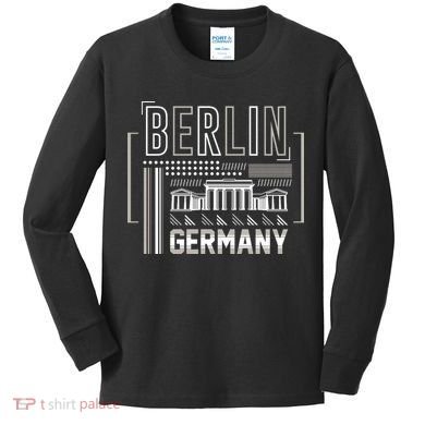 Berlin Germany Kids Long Sleeve Shirt