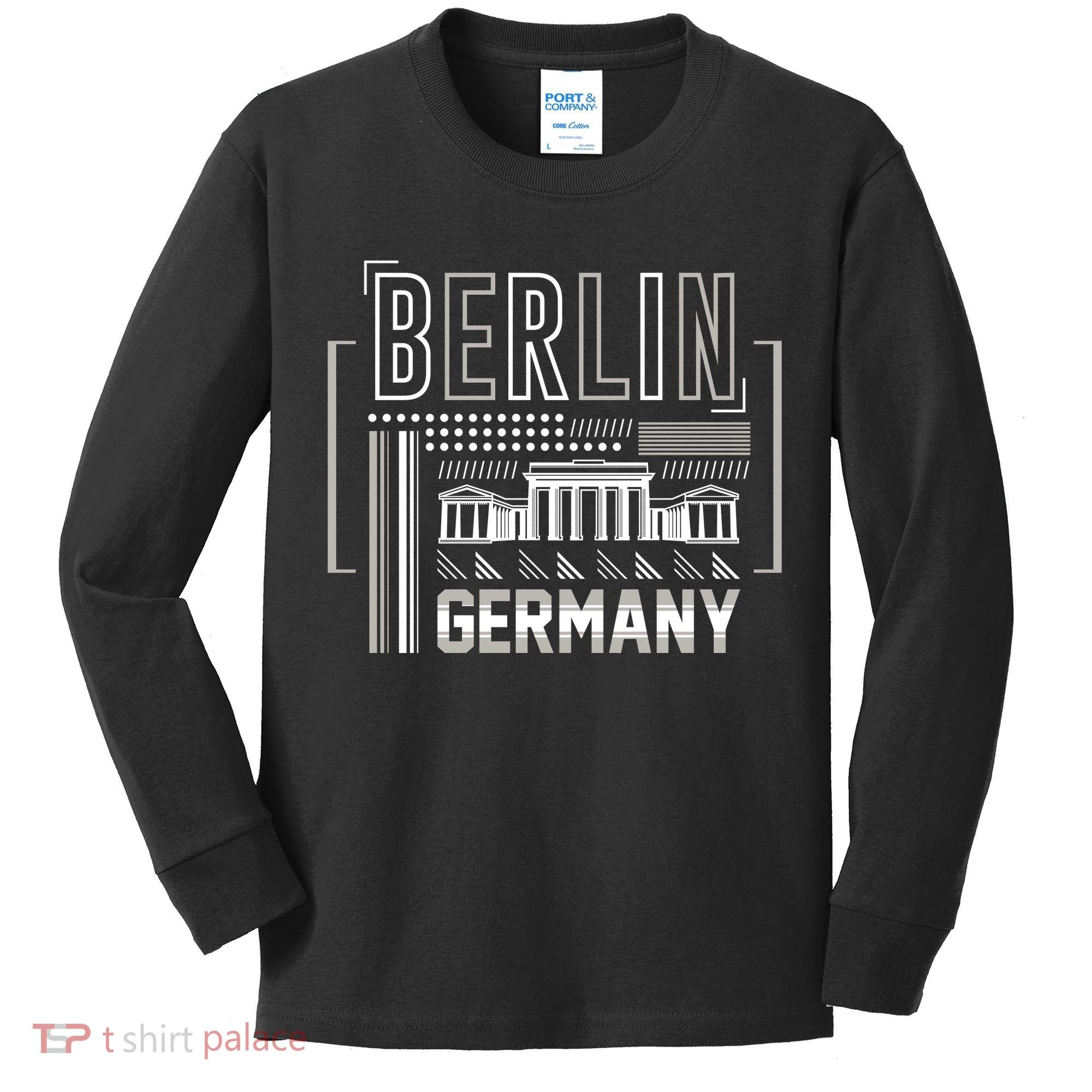 Berlin Germany Kids Long Sleeve Shirt