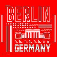 Berlin Germany Santa Hat thumb 1