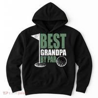 Best Grandpa By Par Father's Day Distressed Hoodie thumb 0