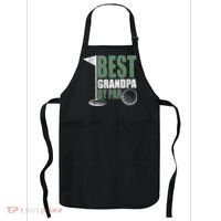 Best Grandpa By Par Father's Day Distressed Apron thumb 0