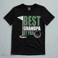Best Grandpa By Par Father's Day Distressed T-Shirt thumb 5