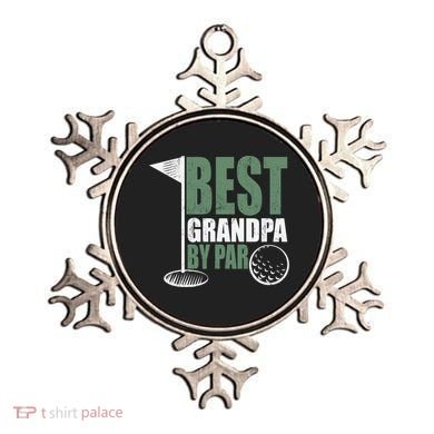 Best Grandpa By Par Father's Day Distressed Ornament