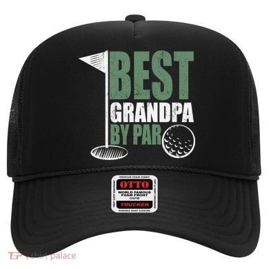 Best Grandpa By Par Father's Day Distressed Hat
