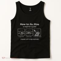 Bjj Gifts Beginner Jiu Jitsu Guide Funny Brazilian Jiu Jitsu Tank Top thumb 2