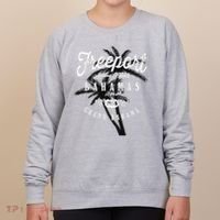 Bahamas Grand Bahama Spring Break Palms Free Port Women's Sweatshirt thumb 0