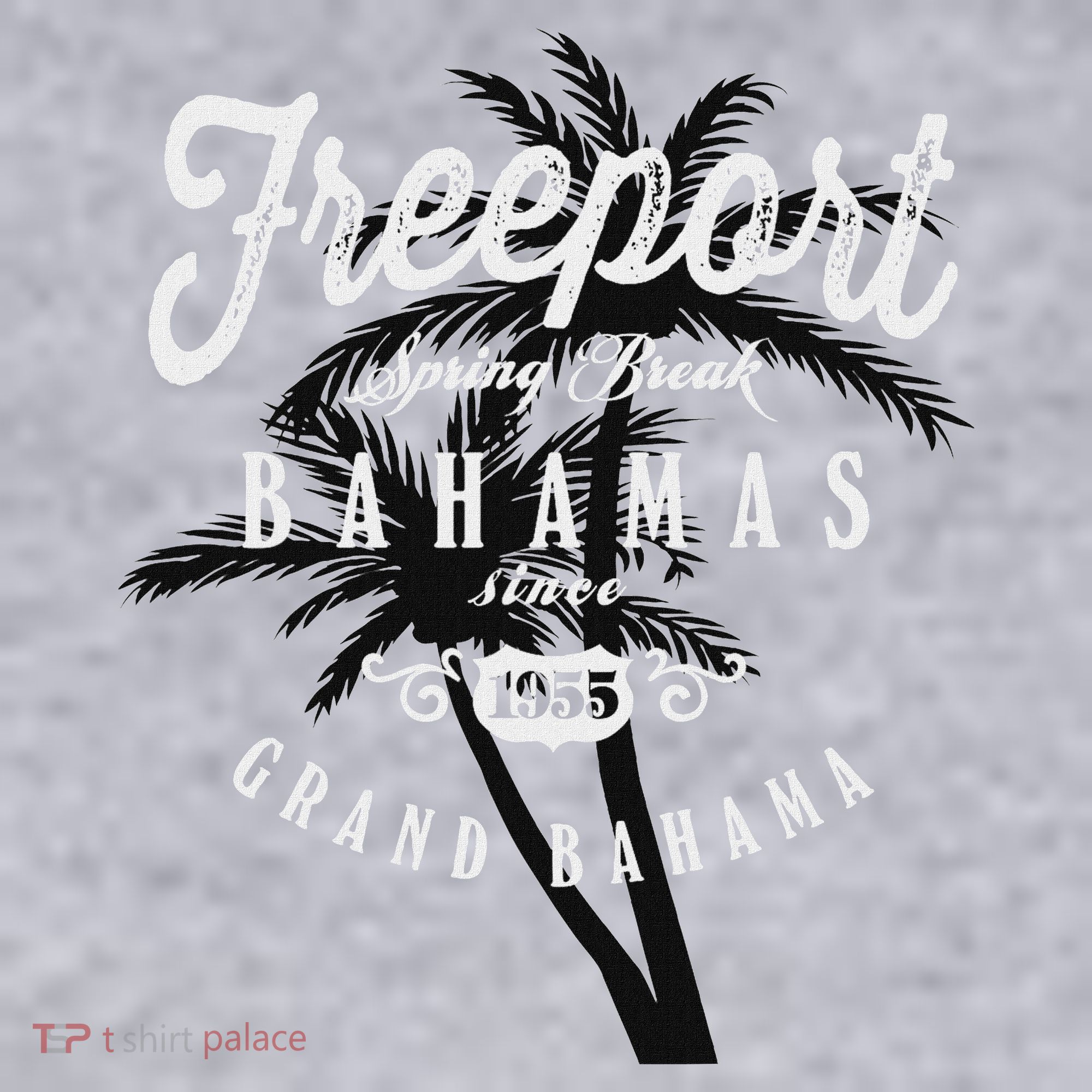 Bahamas Grand Bahama Spring Break Palms Free Port Women's Sweatshirt