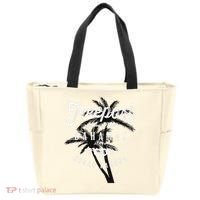 Bahamas Grand Bahama Spring Break Palms Free Port Tote Bag thumb 0