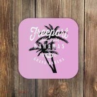 Bahamas Grand Bahama Spring Break Palms Free Port Coaster thumb 0