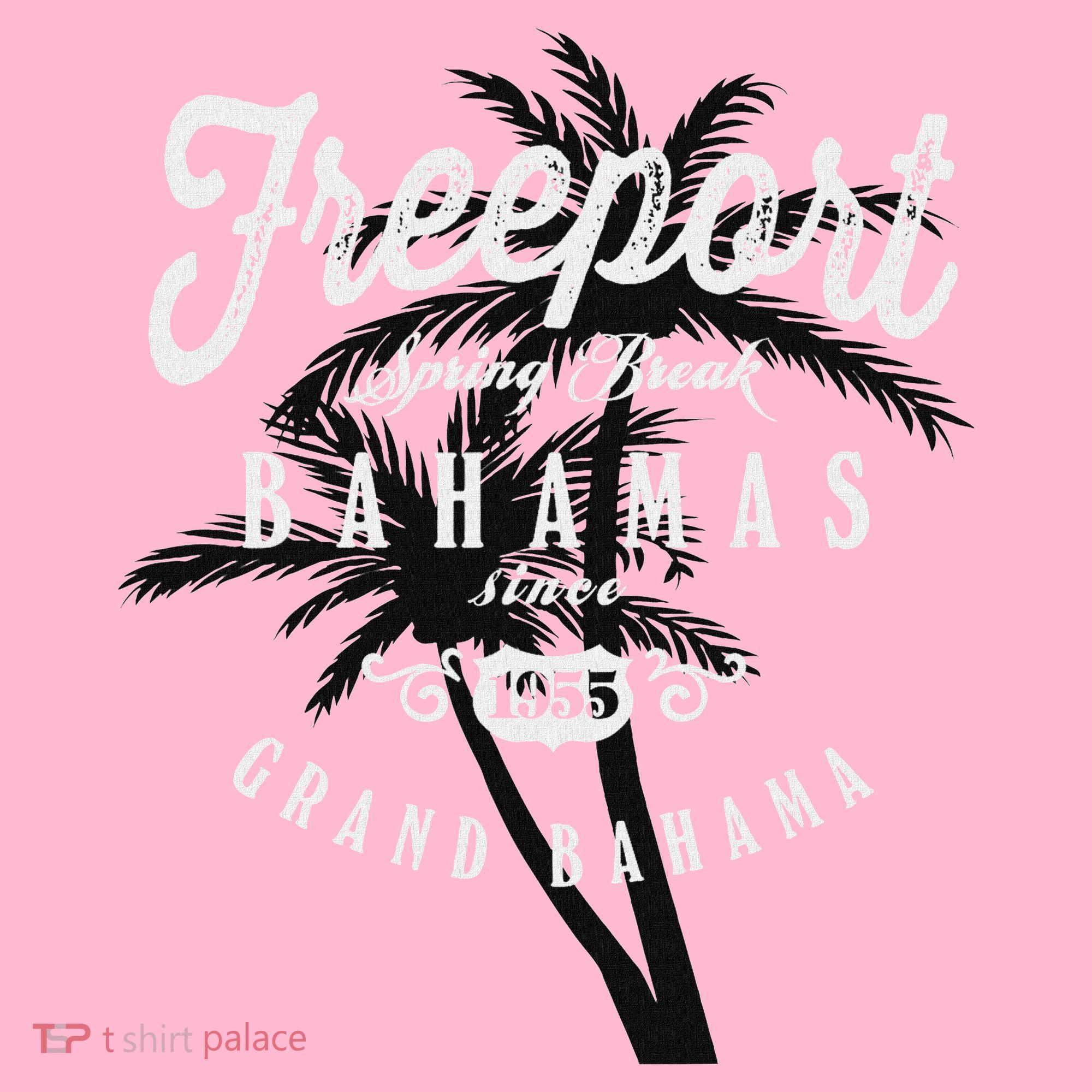 Bahamas Grand Bahama Spring Break Palms Free Port Coaster