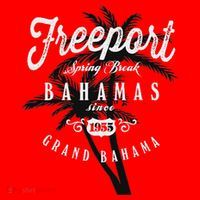 Bahamas Grand Bahama Spring Break Palms Free Port Santa Hat thumb 1