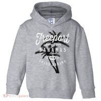 Bahamas Grand Bahama Spring Break Palms Free Port Toddler Hoodie thumb 0