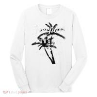 Bahamas Grand Bahama Spring Break Palms Free Port Long Sleeve Shirt thumb 0