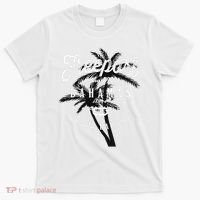 Bahamas Grand Bahama Spring Break Palms Free Port T-Shirt thumb 0