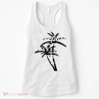 Bahamas Grand Bahama Spring Break Palms Free Port Women's Tank Top thumb 0