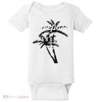 Bahamas Grand Bahama Spring Break Palms Free Port Baby Bodysuit thumb 0