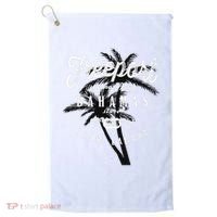 Bahamas Grand Bahama Spring Break Palms Free Port Golf Towel thumb 0