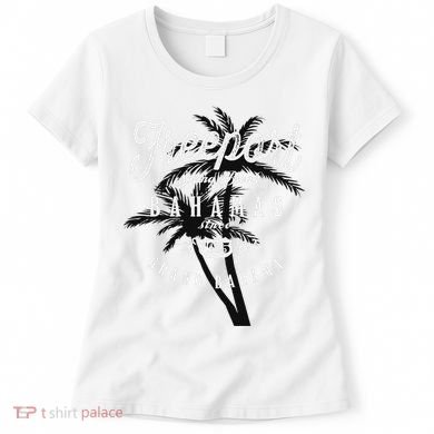 Bahamas Grand Bahama Spring Break Palms Free Port Women's T-Shirt