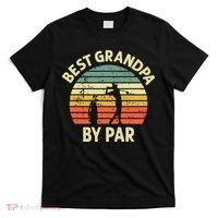 Best Grandpa By Par Golf Golfer Golfing Grandfather T-Shirt thumb 0