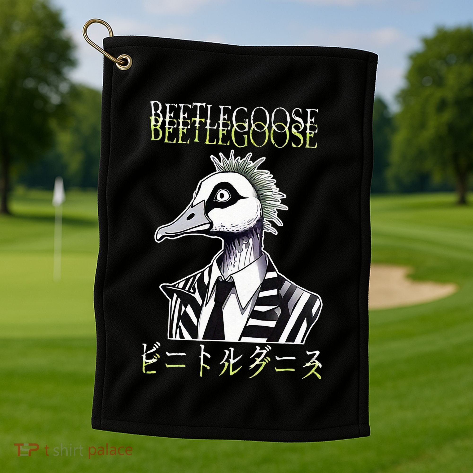 Beetle Goose Golf Towel