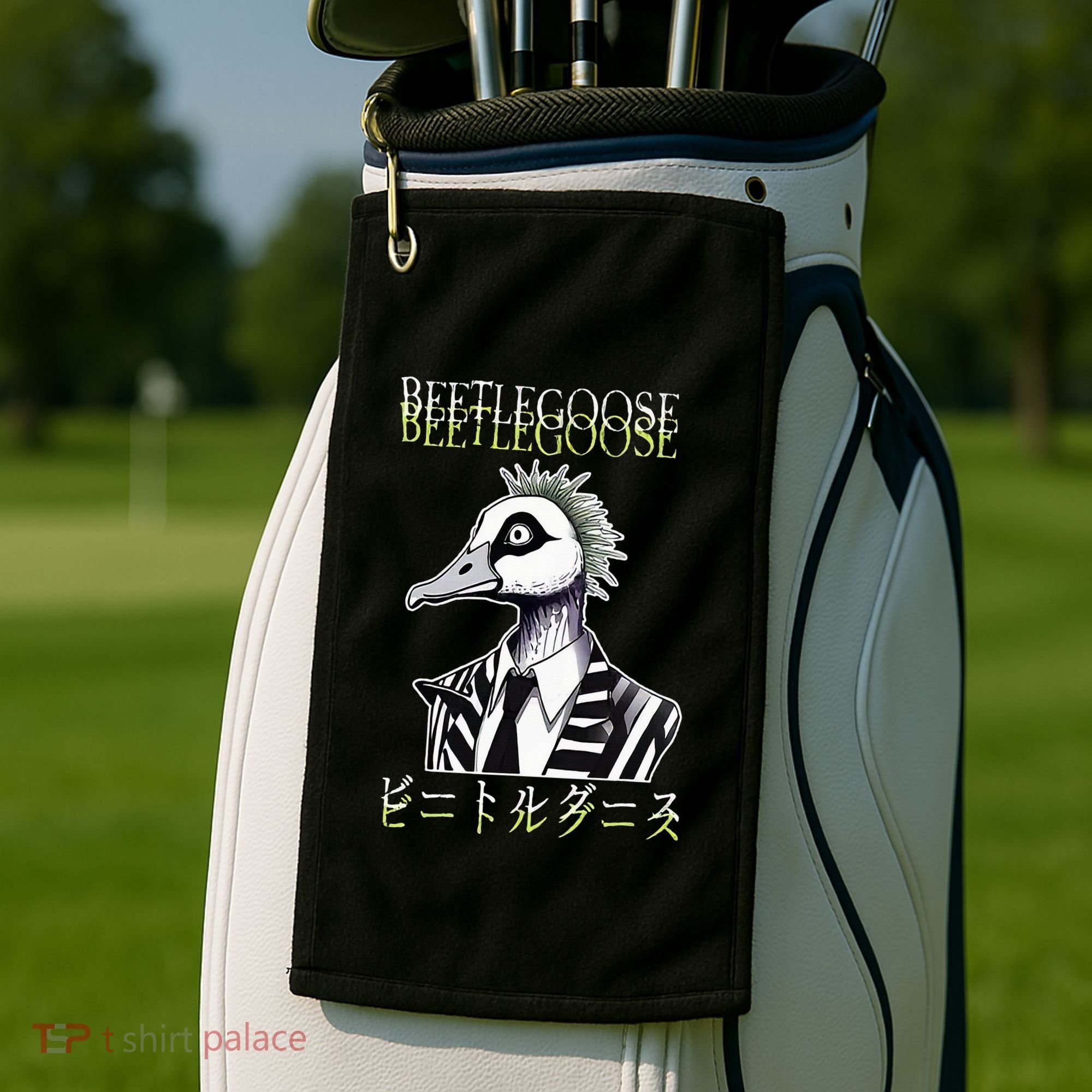 Beetle Goose Golf Towel
