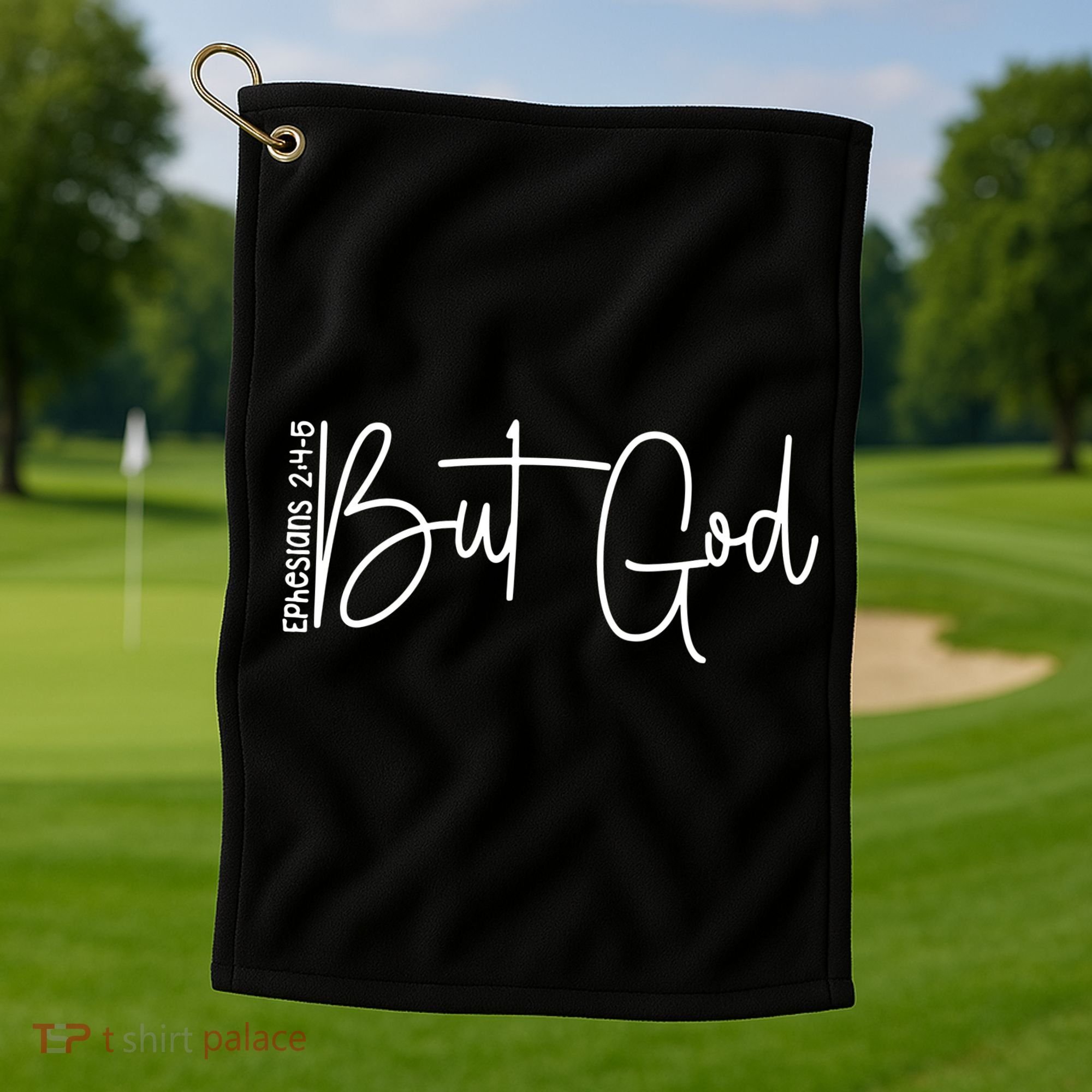 But God Believers God Golf Towel