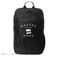 Bakers Gonna Bake Funny Funny Gift For Bakers Baking Gift City Backpack thumb 0
