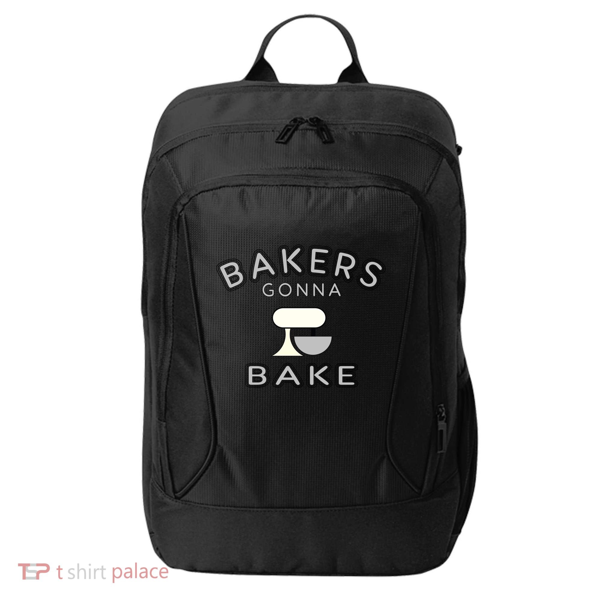 Bakers Gonna Bake Funny Funny Gift For Bakers Baking Gift City Backpack