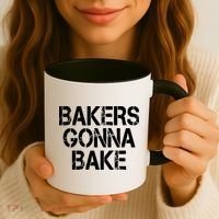 Bakers Gonna Bake Funny Baking Coffee Mug thumb 3