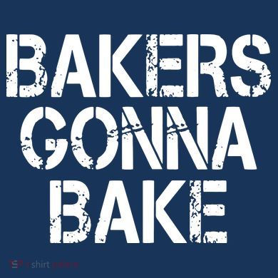Bakers Gonna Bake Funny Baking Toddler Zip Fleece Hoodie