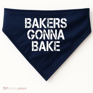 Bakers Gonna Bake Funny Baking USA-Made Doggie Bandana