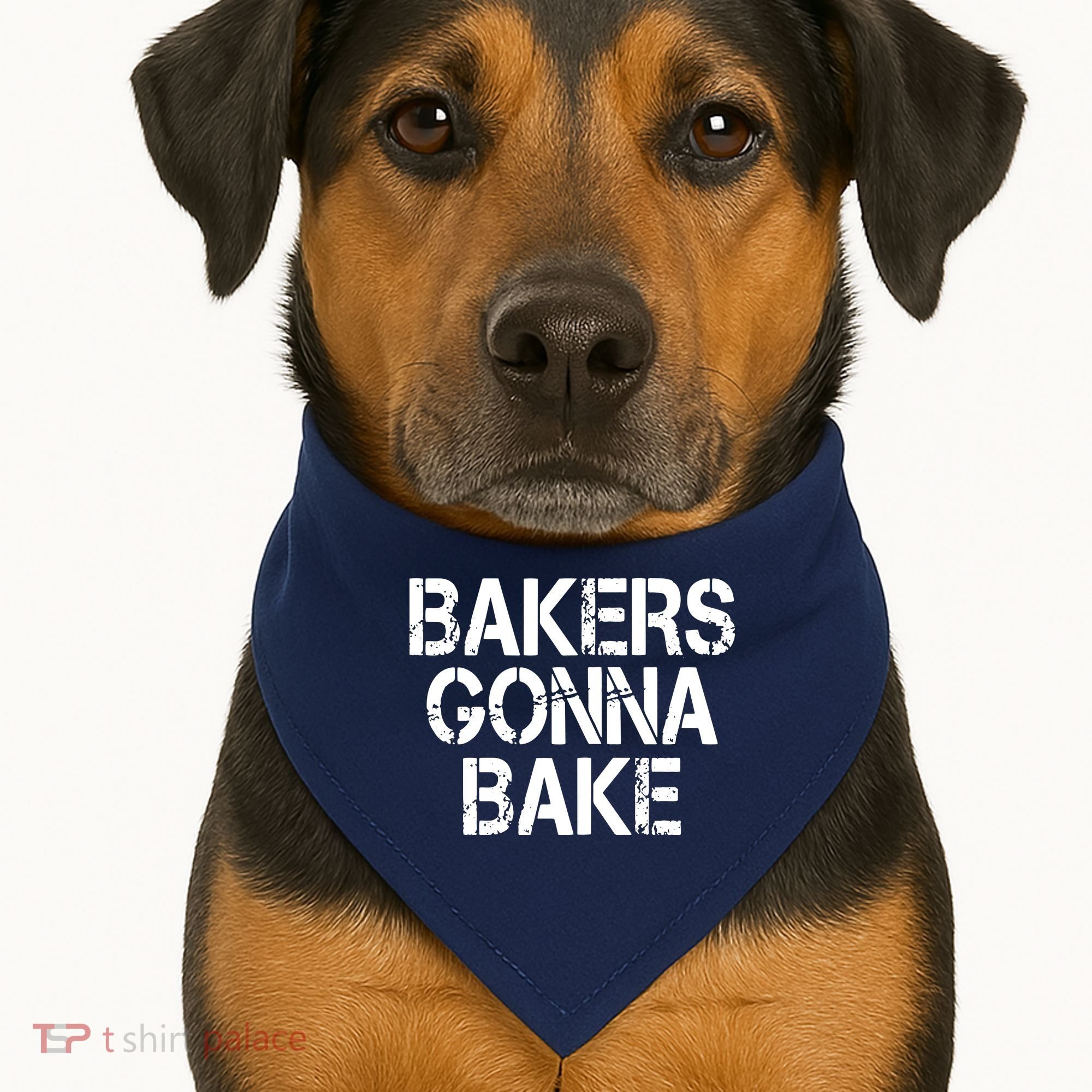 Bakers Gonna Bake Funny Baking USA-Made Doggie Bandana