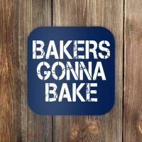 Bakers Gonna Bake Funny Baking Coaster thumb 0