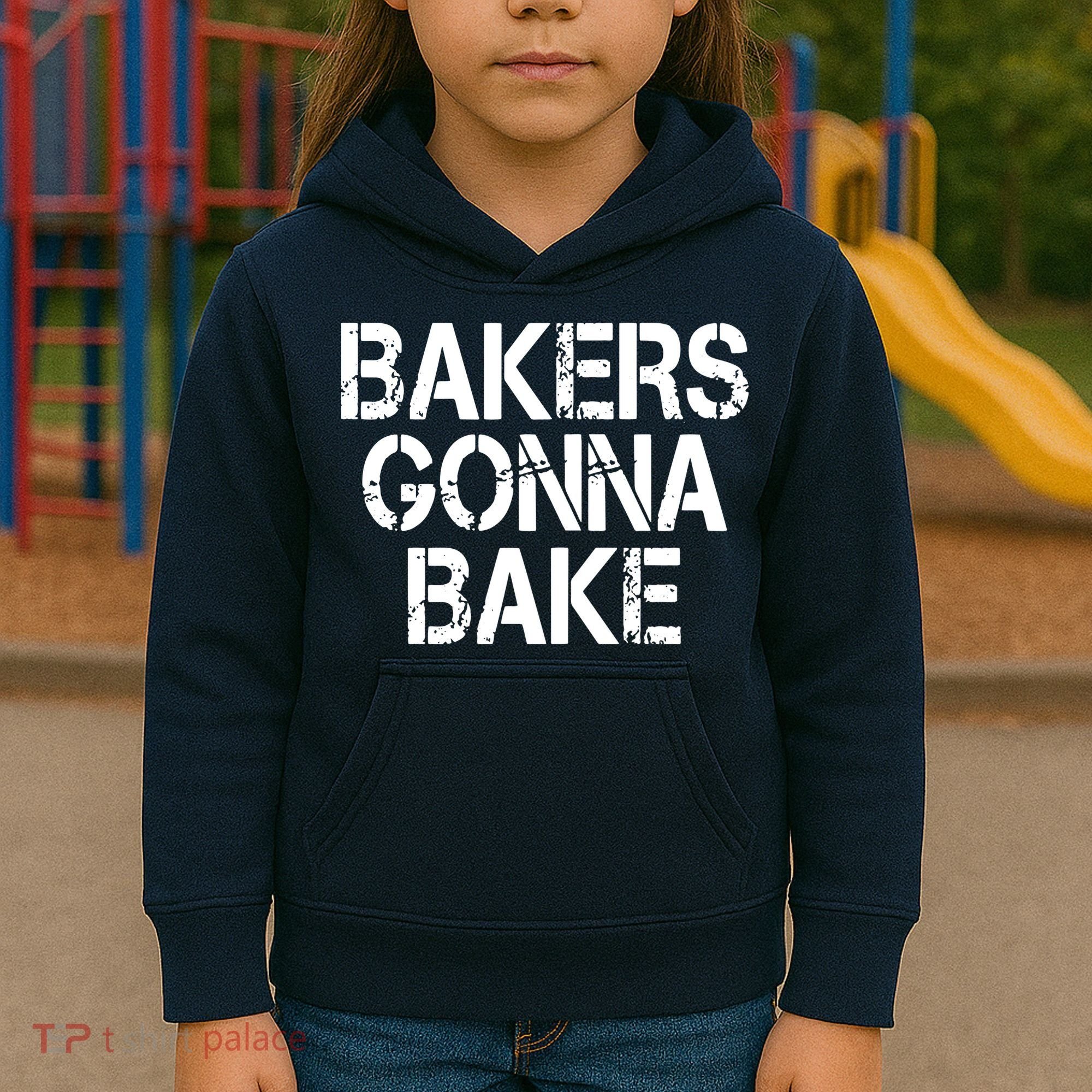 Bakers Gonna Bake Funny Baking Kids Hoodie