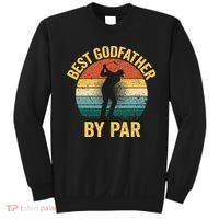 Best Godfather By Par Father's Day Golf Gift Grandpa Sweatshirt thumb 0