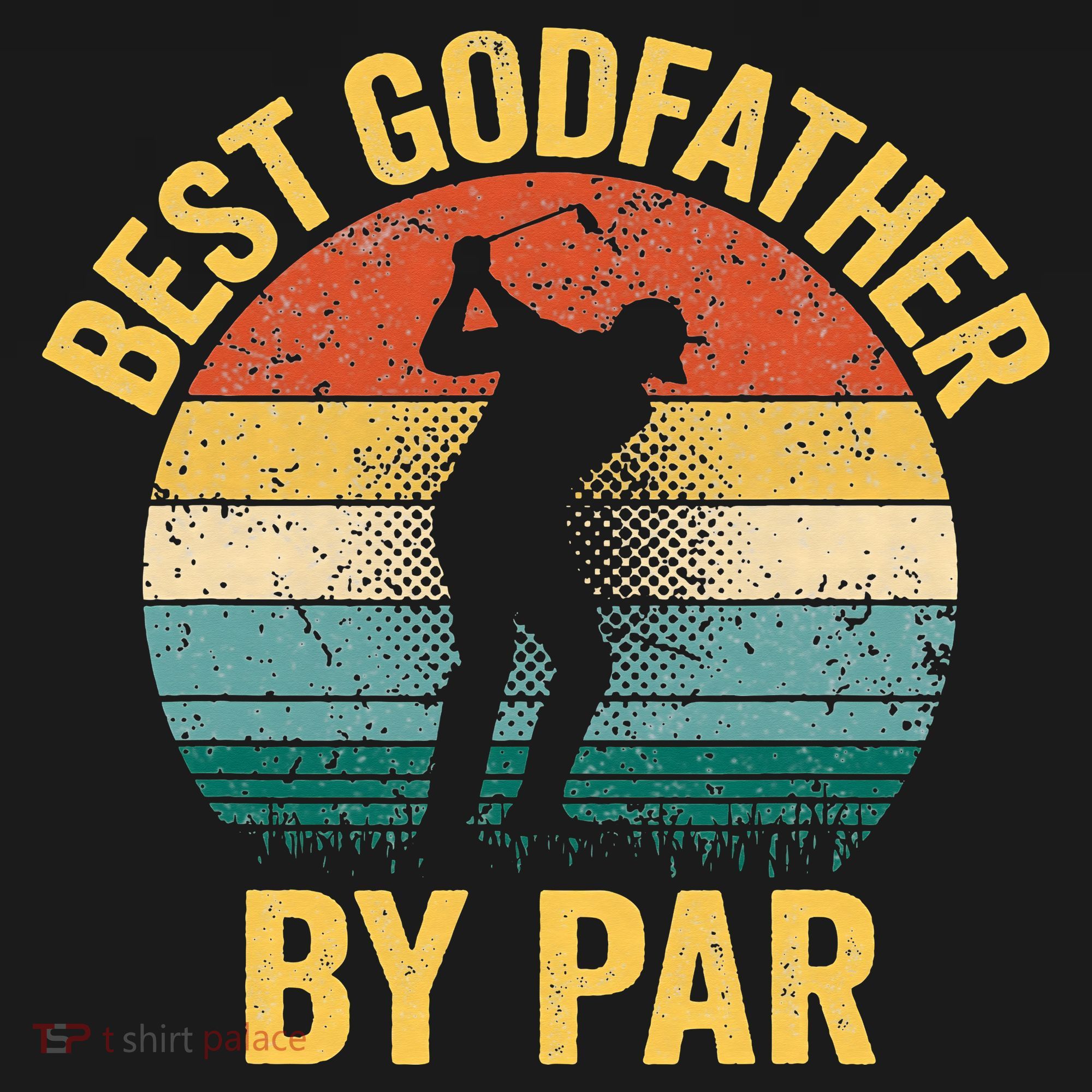 Best Godfather By Par Father's Day Golf Gift Grandpa Sweatshirt