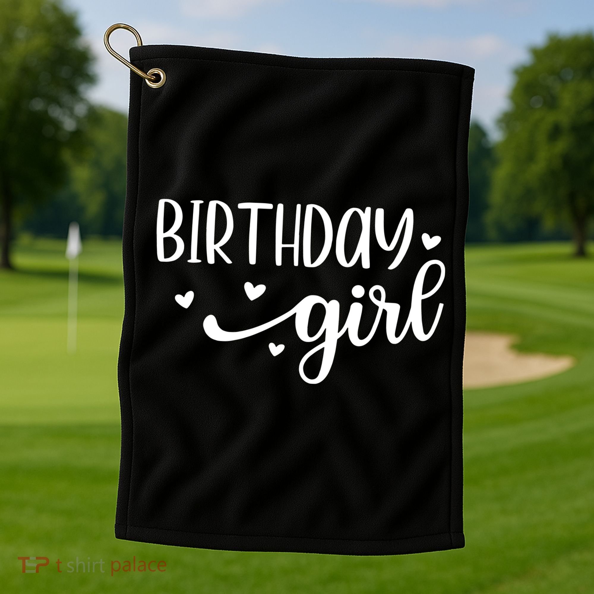Birthday Girl Golf Towel