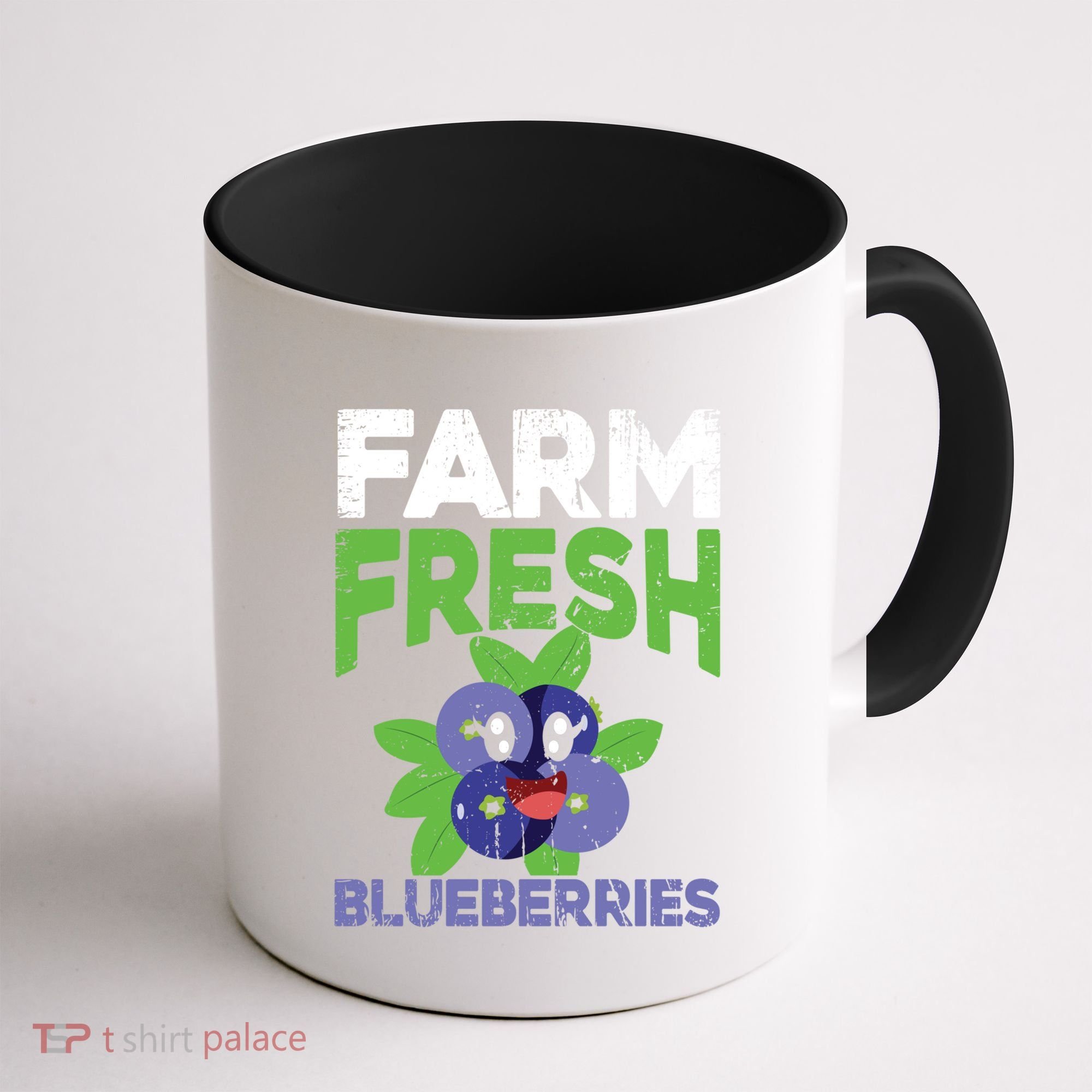 Blueberries Graphics Blueberry Lover Farmer Blueberry Fruit Cool Gift Coffee Mug