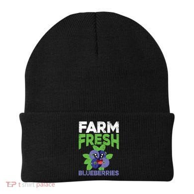 Blueberries Graphics Blueberry Lover Farmer Blueberry Fruit Cool Gift Beanie