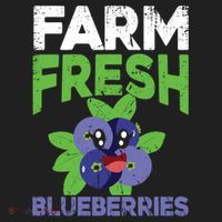 Blueberries Graphics Blueberry Lover Farmer Blueberry Fruit Cool Gift Hat thumb 2