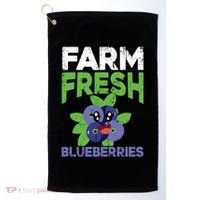 Blueberries Graphics Blueberry Lover Farmer Blueberry Fruit Cool Gift Golf Towel thumb 0