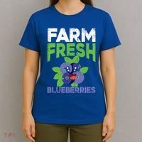Blueberries Graphics Blueberry Lover Farmer Blueberry Fruit Cool Gift T-Shirt thumb 4