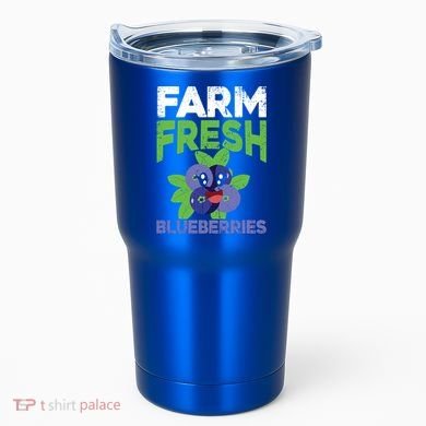 Blueberries Graphics Blueberry Lover Farmer Blueberry Fruit Cool Gift Tumbler