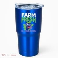Blueberries Graphics Blueberry Lover Farmer Blueberry Fruit Cool Gift Tumbler thumb 0