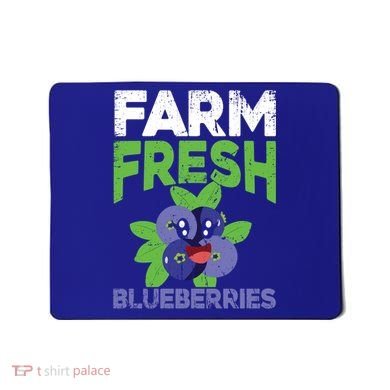 Blueberries Graphics Blueberry Lover Farmer Blueberry Fruit Cool Gift Mousepad