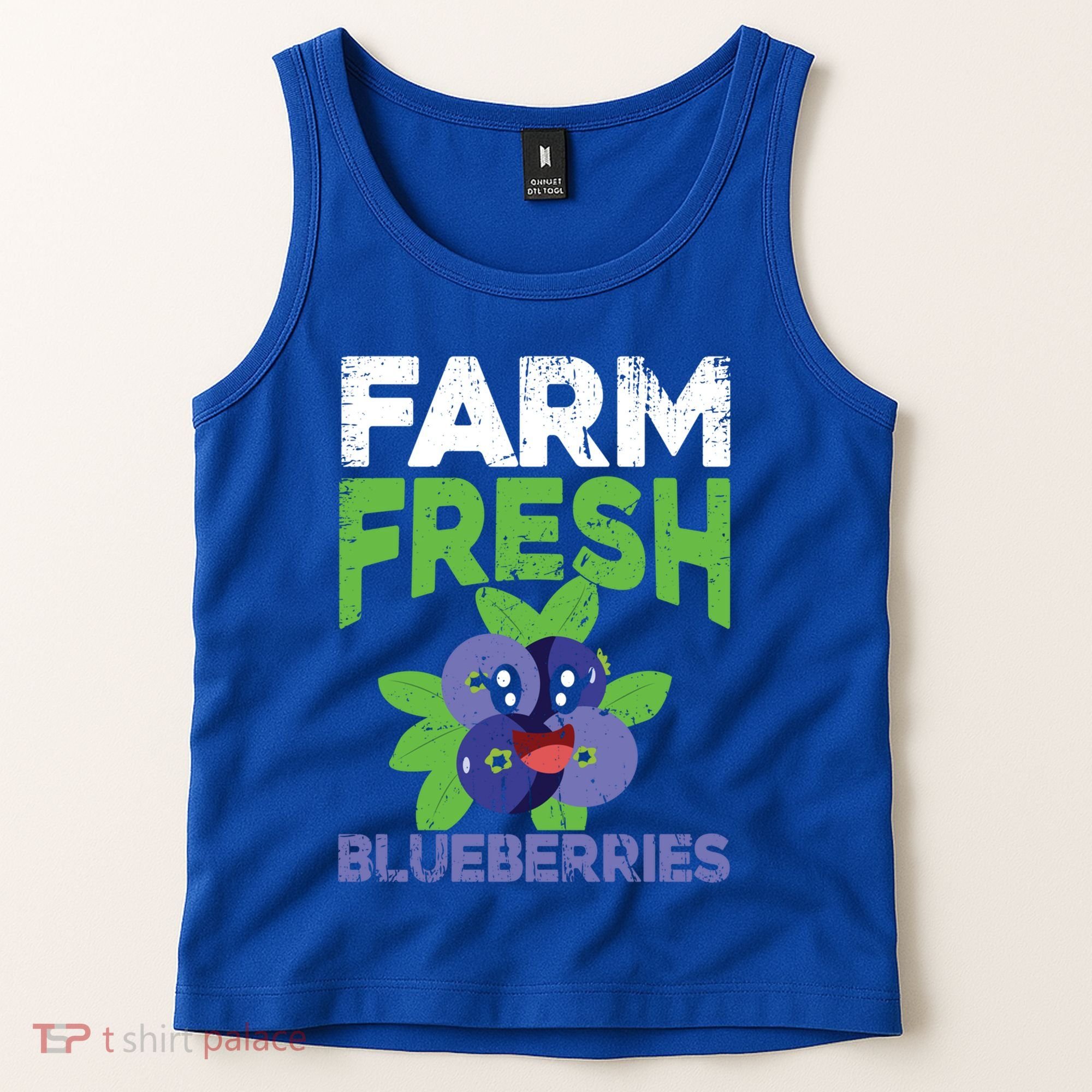 Blueberries Graphics Blueberry Lover Farmer Blueberry Fruit Cool Gift Tank Top