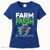 Blueberries Graphics Blueberry Lover Farmer Blueberry Fruit Cool Gift Women's T-Shirt thumb 0
