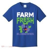 Blueberries Graphics Blueberry Lover Farmer Blueberry Fruit Cool Gift Kids T-Shirt thumb 0
