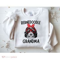 Bernedoodle Grandma Bernedoodle Dog Nana Mother's Day Sweatshirt thumb 2